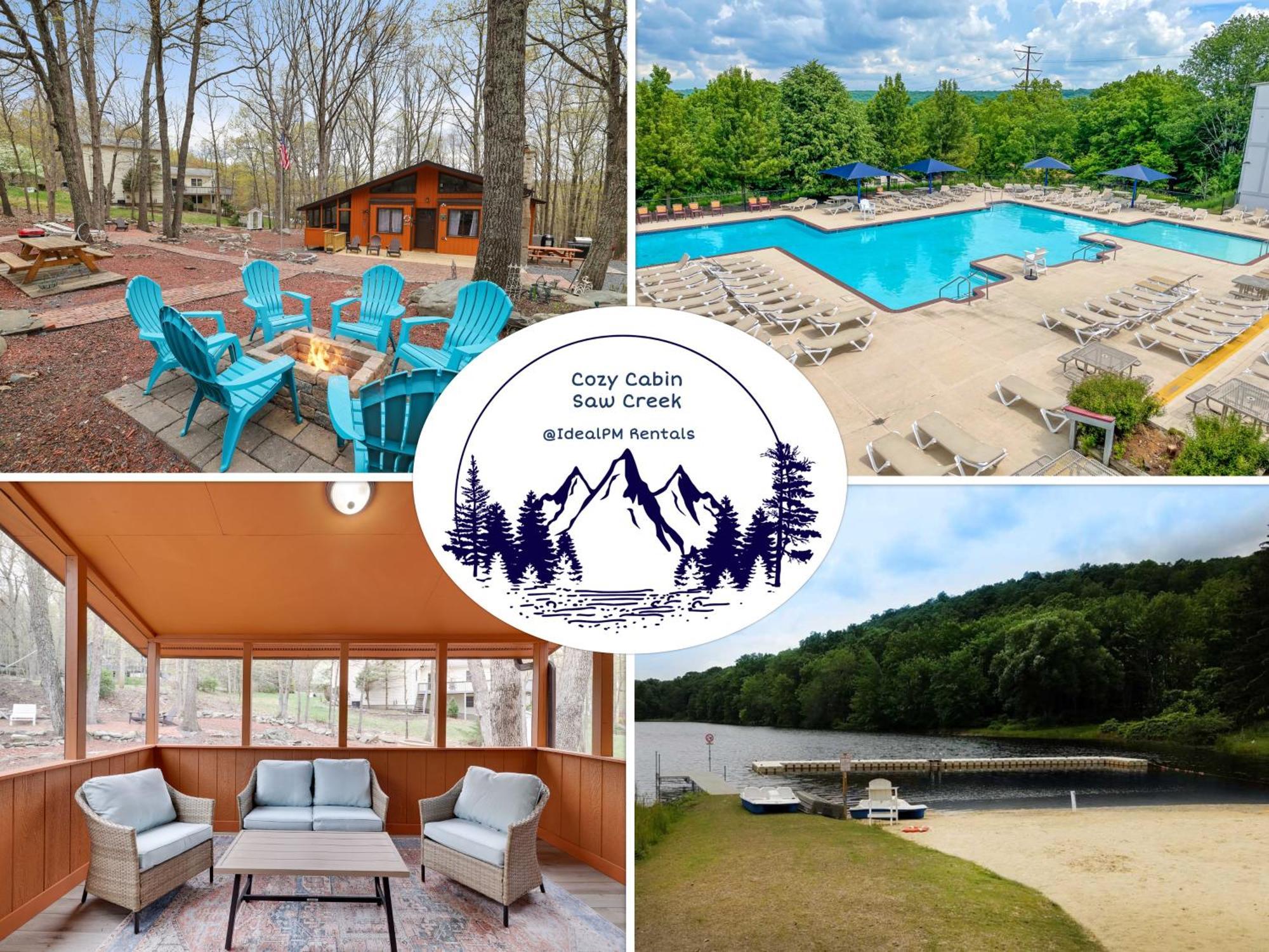Premier Cozy Cabin - Free Amenities & Comm Indoor Pools Bushkill Εξωτερικό φωτογραφία